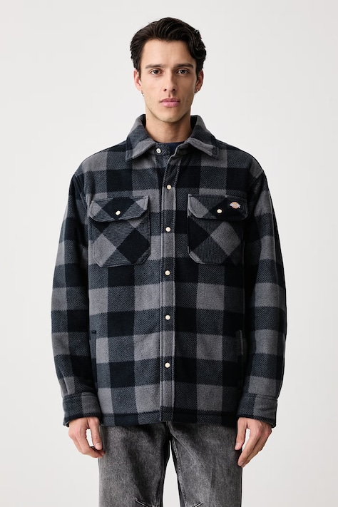 Dickies Kurtka przejściowa męska polarowa szara DK0A4XTABL81