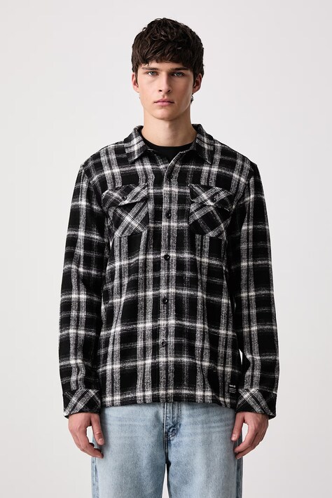 Hurley Koszula męska Ranger czarna w kratkę MVSEU00005