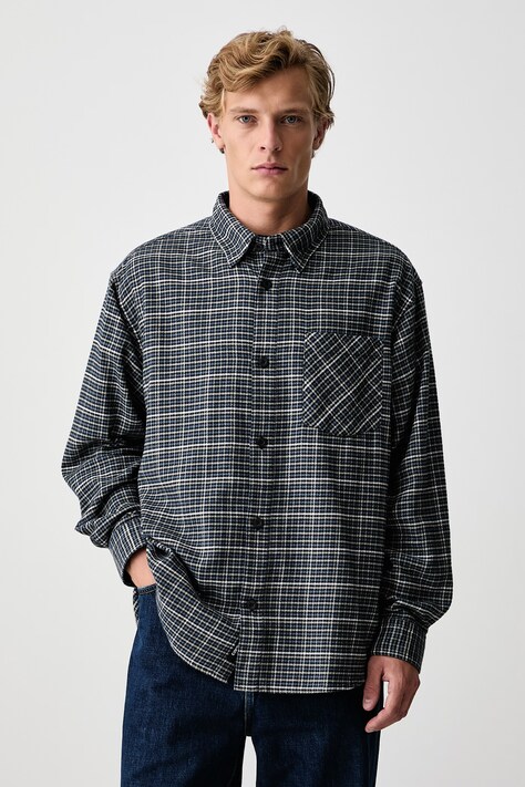 Carhartt WIP Todrick Shirt koszula bawełniana męska granatowa w kratkę I037134
