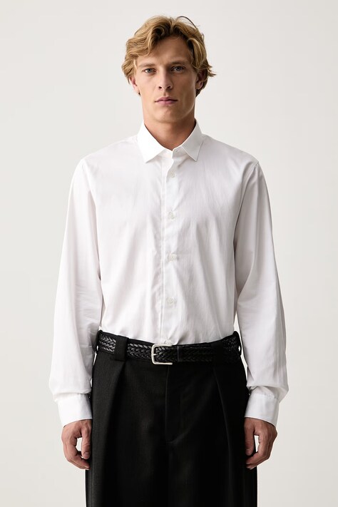 Armani Exchange Риза мъжка от памук бяла XM003251 AF27110