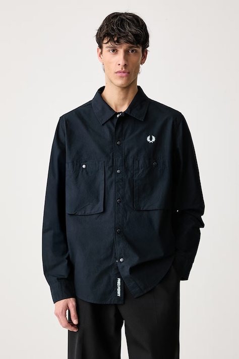 Fred Perry Koszula męska granatowa gładka M3330