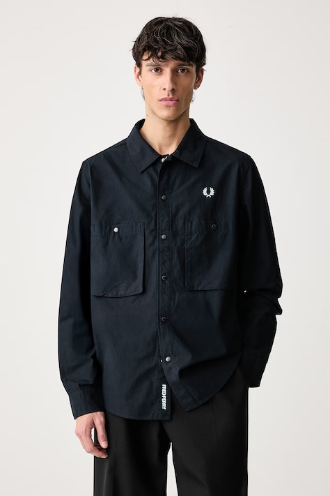 Fred Perry Koszula męska granatowa gładka M3330