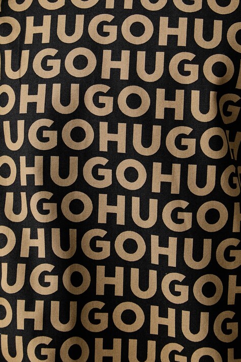 HUGO сорочка чоловіча бавовняна Ellino — AW26-KDMZYM, бежевий — фото 5