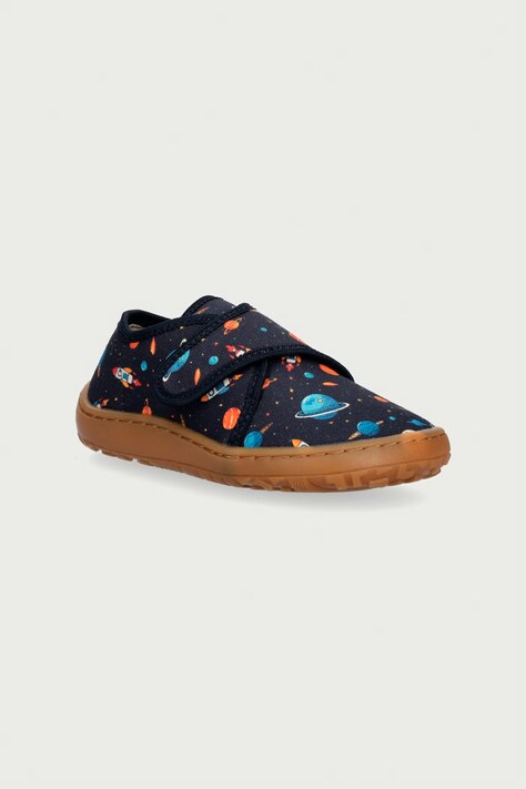 Froddo Papuče detské BAREFOOT SLIPPERS tmavomodré G1700438