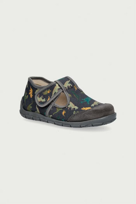 Froddo Kapcie dziecięce CLASSIC SLIPPERS szare G1700455