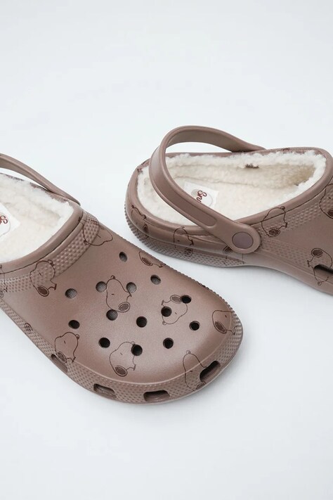 women'secret Kapcie damskie MJ PE BROWN SLPRS brązowe 4994453