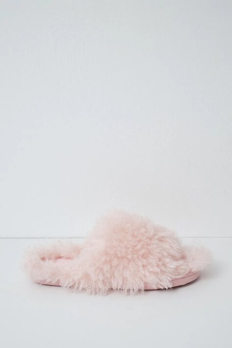 women'secret Παντόφλες Γυναικεία MMM FUR SLPRS PINK ροζ 4994440