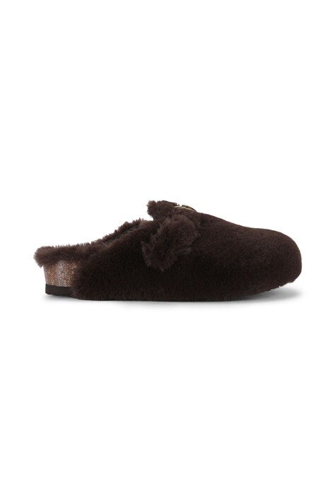 Kurt Geiger London Kapcie damskie Snug Eagle Mule brązowe 6193330999