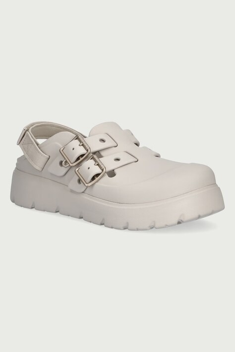 Crocs Papucs platformos női Loaferette Clog bézs 214105