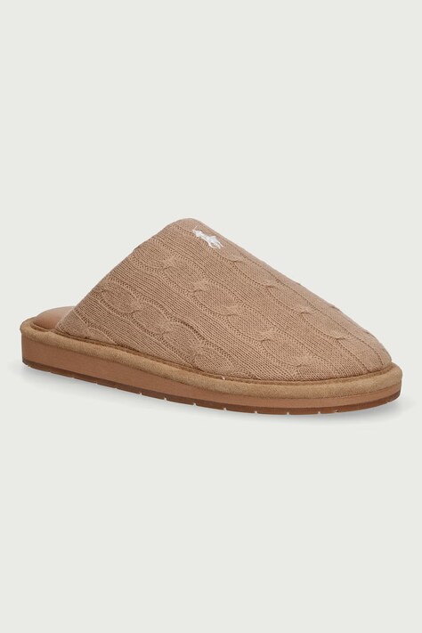 Polo Ralph Lauren Copati ženski Carey Scuff rjavi 842P24248001