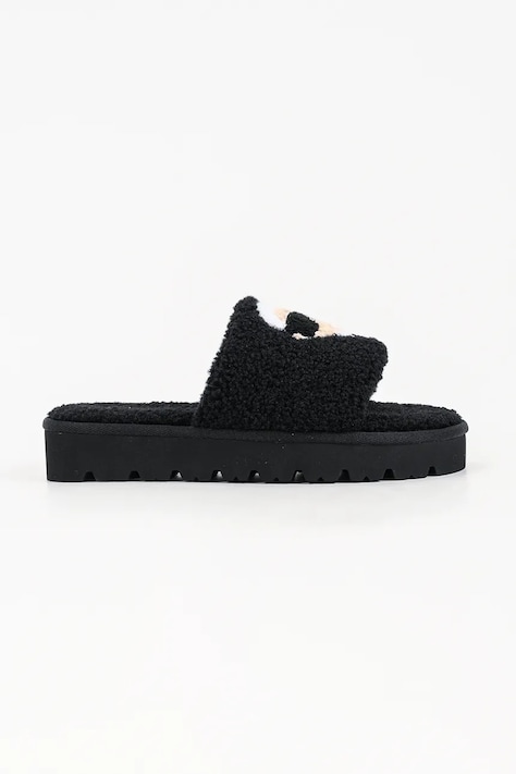 Karl Lagerfeld Kapcie damskie Skylar czarne KL47600T
