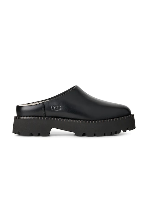 UGG W Uptowner Mule шльопанці жіночі замшеві чорні 1184493.BLLE