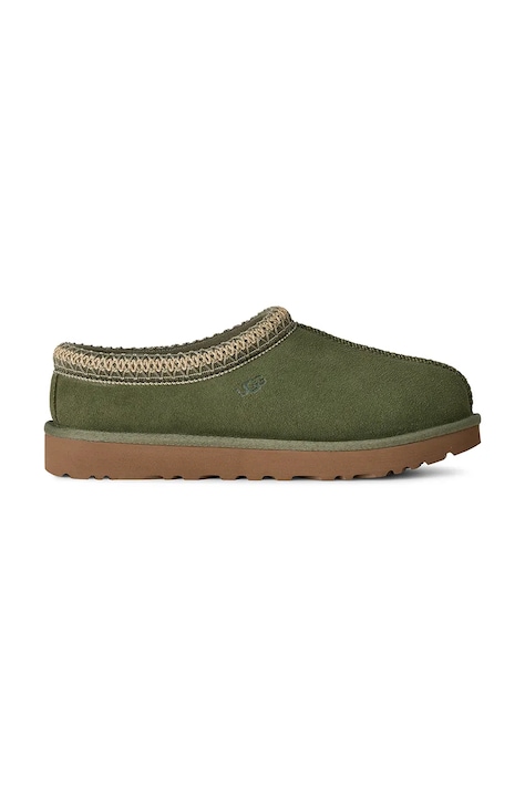 UGG Pantofle dámské semišové W Tasman II zelené 1174470.DPSH