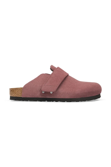 Birkenstock Loma LEVE klapki mules damskie zamszowe różowe 1032455