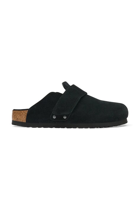 Birkenstock Loma LEVE klapki mules damskie zamszowe czarne 1032451