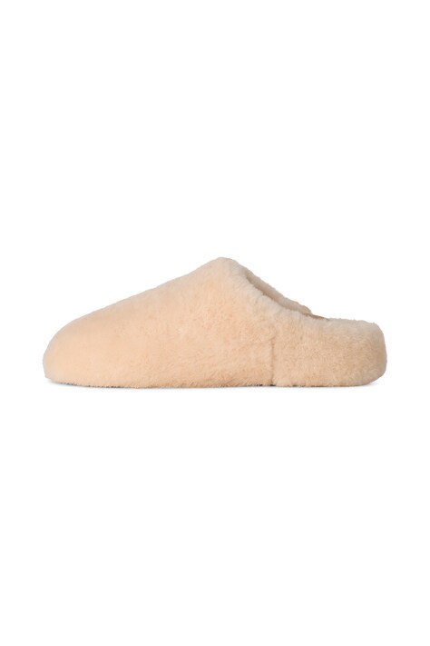 UGG Παντόφλες Γυναικεία W Elea Fluffed Slip-On μπεζ 1184352.NAT