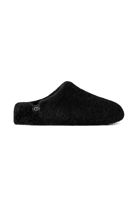 UGG Παντόφλες Γυναικεία W Elea Fluffed Slip-On μαύρες 1184352.BLK