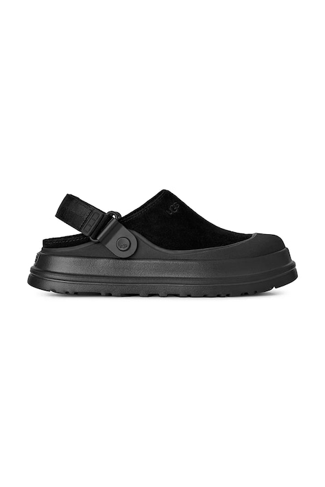 UGG Klapki damskie W Goldenglow Suede Clog czarne 1180256.BLK