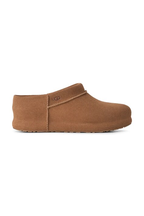 UGG Copati ženski semišasti W Enwrap Clog rjavi 1180254.CHE