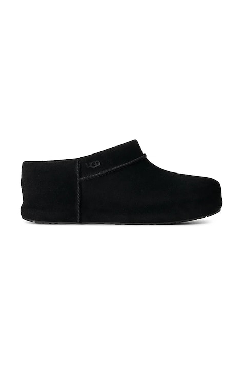 UGG Šľapky dámske semišové W Enwrap Clog čierne 1180254.BLK