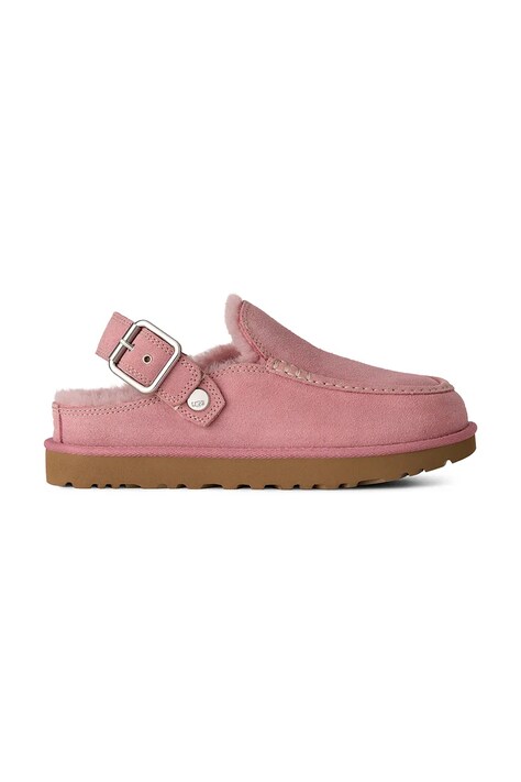 UGG Σαγιονάρες Γυναικείες σουέτ W Goldenstar Evelina Clog ροζ 1180251.DYR