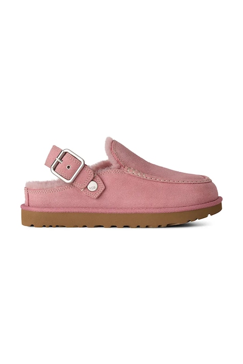 UGG Σαγιονάρες Γυναικείες σουέτ W Goldenstar Evelina Clog ροζ 1180251.DYR