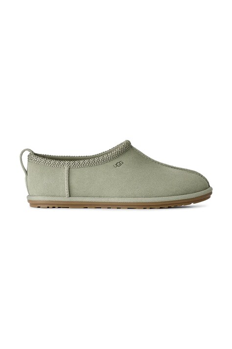 UGG Kapcie damskie zamszowe W Tasman Deconstructed zielone 1177490.SDC