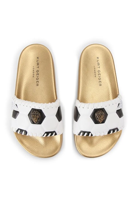 Kurt Geiger London шльопанці жіночі Meena Eagle Footy — AW26-KLDZU2, золотий — фото 2