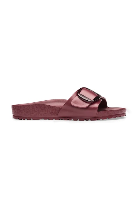 Birkenstock šľapky dámske Madrid Big Buckle EVA burgundské 1033116