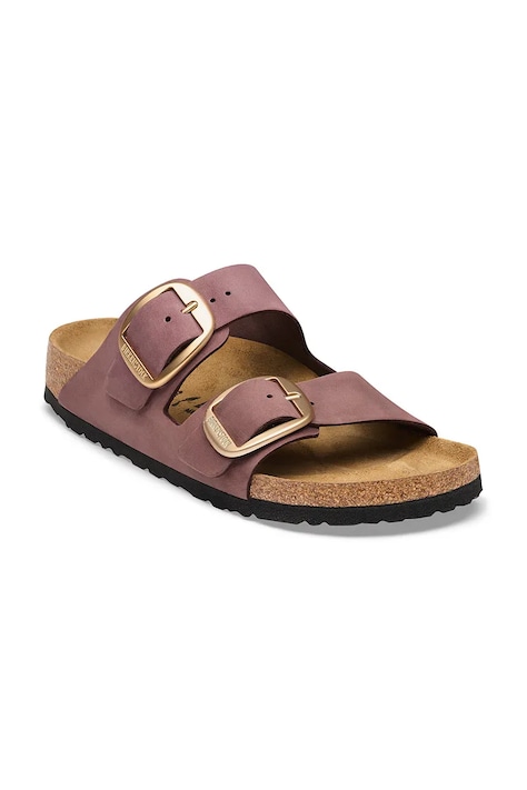 Birkenstock σαγιονάρες Γυναικεία nubuck Arizona Big Buckle Nubuck Leather ροζ 1032875