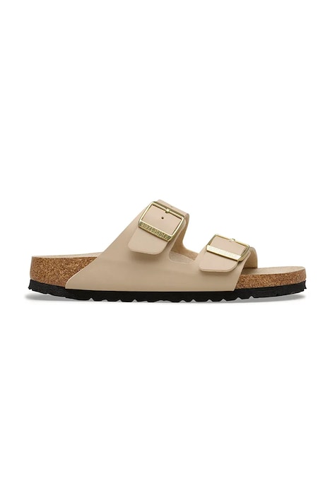 Birkenstock klapki damskie Arizona Birko-Flor beżowe 1031438