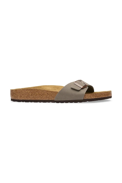 Birkenstock šľapky dámske Madrid Birkibuc sivé 1013908