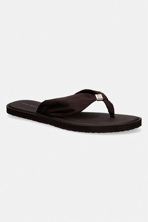 Tommy Hilfiger джапанки дамски TH SCANDI SOFT SUMMER SANDAL кафяви FW0FW09421