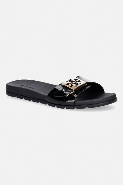 Tory Burch klapki damskie Mellow Buckle Slide czarne 157872.001