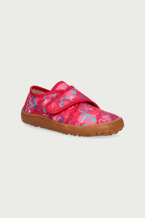 Froddo Papuče detské BAREFOOT SLIPPERS ružové G1700438
