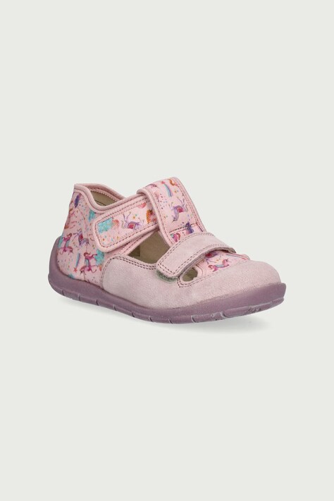 Froddo Copati otroški CLASSIC SLIPPERS roza G1700412