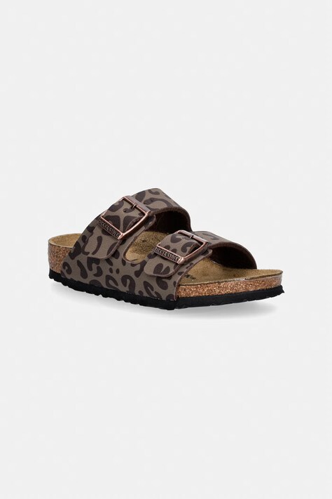 Birkenstock klapki dziecięce Arizona brązowe 1032698.26.35