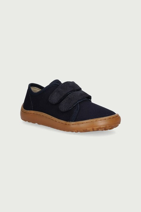 Froddo Papuče detské BAREFOOT CANVAS tmavomodré G1700440