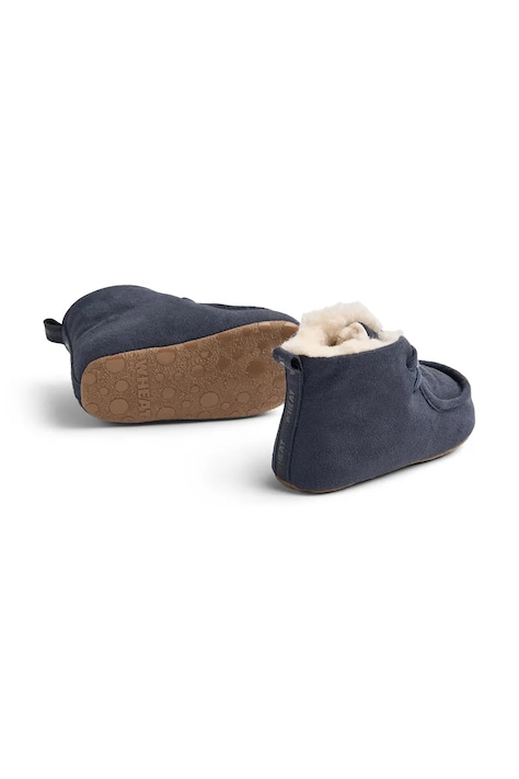 Wheat Kapcie dziecięce granatowe WF835-01