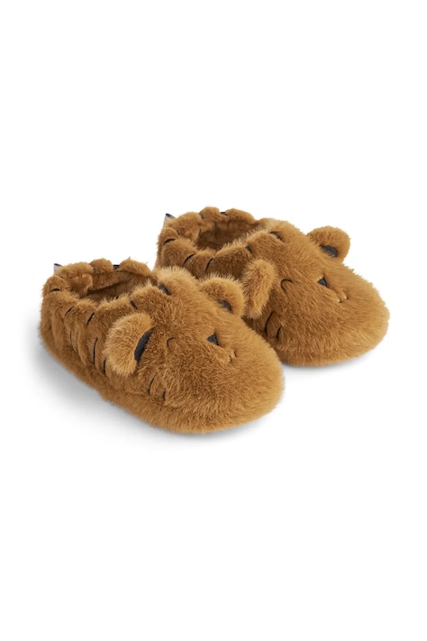 Liewood пантофи за деца Aviaja Tiger Slippers кафяви LW20875