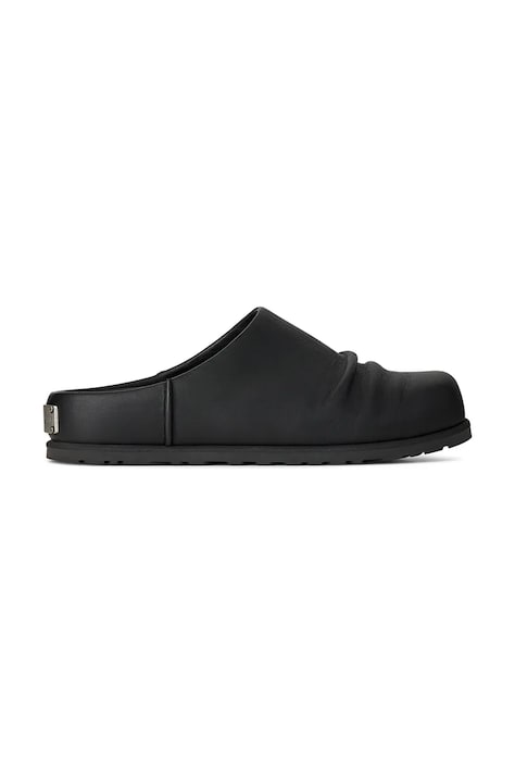 UGG Ugg x Willy Chavarria papuče za muškarce od kože crne 1188190-BLK