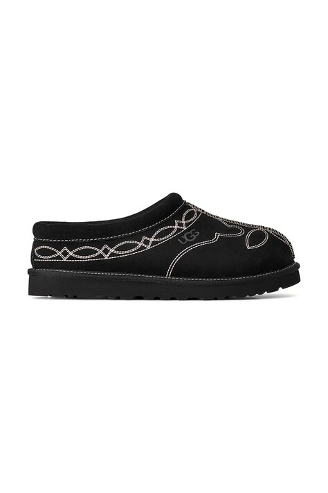 UGG Παντόφλες Ανδρικές σουέτ M Tasman Western μαύρες 1182262.BLK