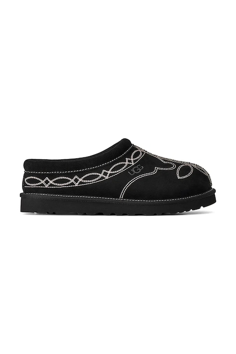 UGG Παντόφλες Ανδρικές σουέτ M Tasman Western μαύρες 1182262.BLK