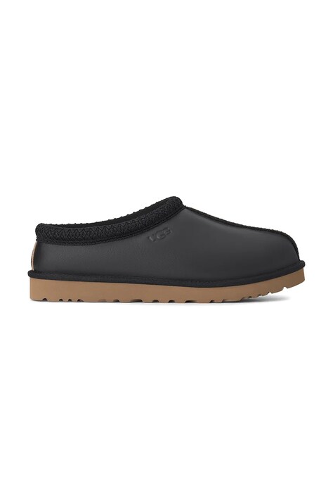 UGG Papuče pánske kožené M Tasman Contrast čierne 1183350.BKMP
