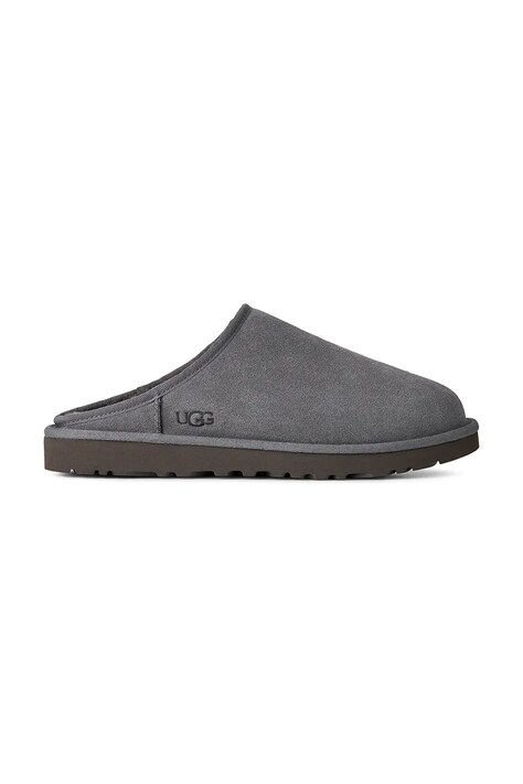 UGG Papuče pánske semišové M Classic Slip-On sivé 1129290.DGRY