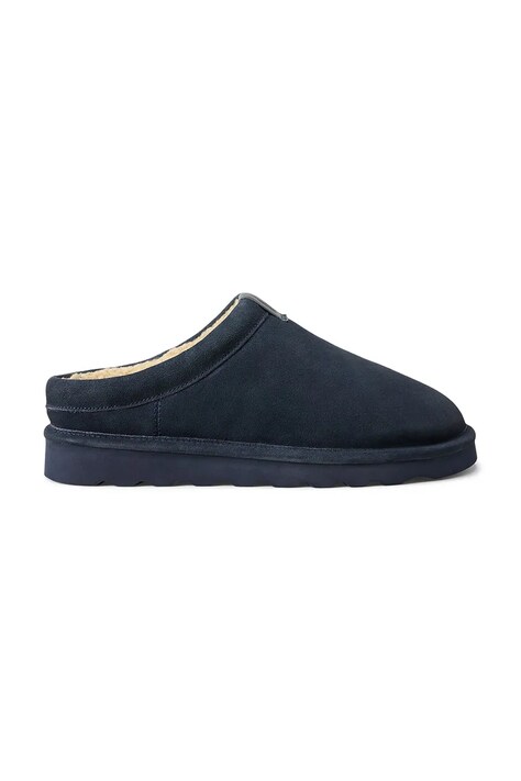 Polo Ralph Lauren Пантофи мъжки от велур Reade Clog тъмносини 843P18863002