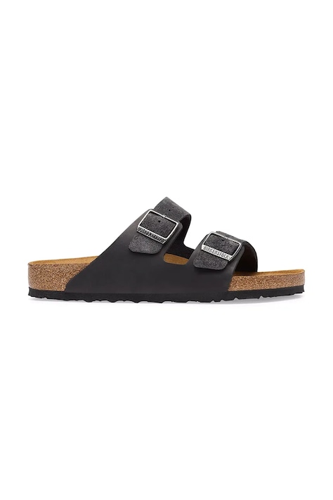 Birkenstock papucs férfi velúr Arizona Mixed Leather szürke 1032435