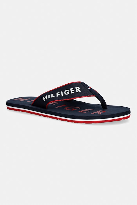 Tommy Hilfiger japonki męskie SPORTY HILFIGER BEACH SANDAL granatowe FM0FM05913