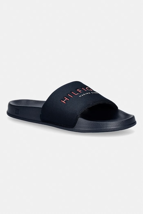 Tommy Hilfiger pantofle pánské HILIFGER NEOPRENE POOL SLIDE námořnické FM0FM05898