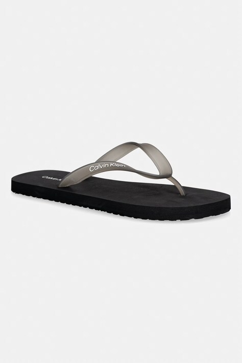 Calvin Klein japonki męskie BEACH THONG SLIDE czarne HM0HM02105